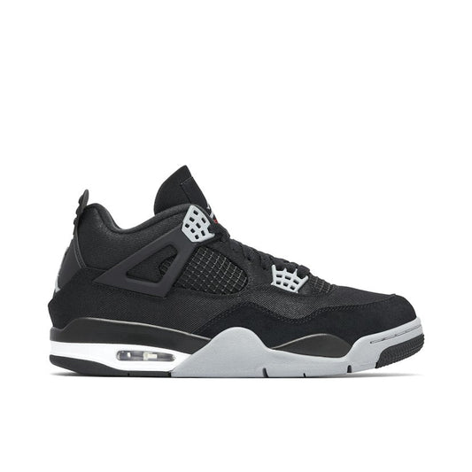 Air Jordan 4 'BLACK CANVAS'