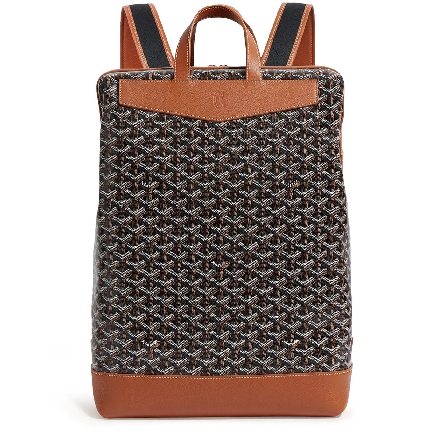 Goyard Black Tan Cisalpin Backpack