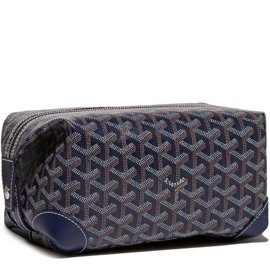 Goyard Bowling 25 Navy Toiletry Bag