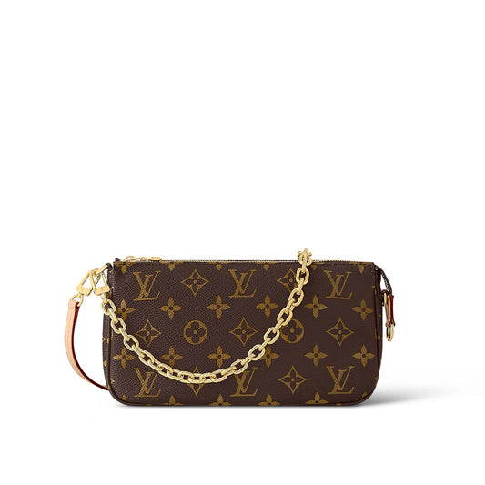 Louis Vuitton Pochette Monogram Canvas Bag