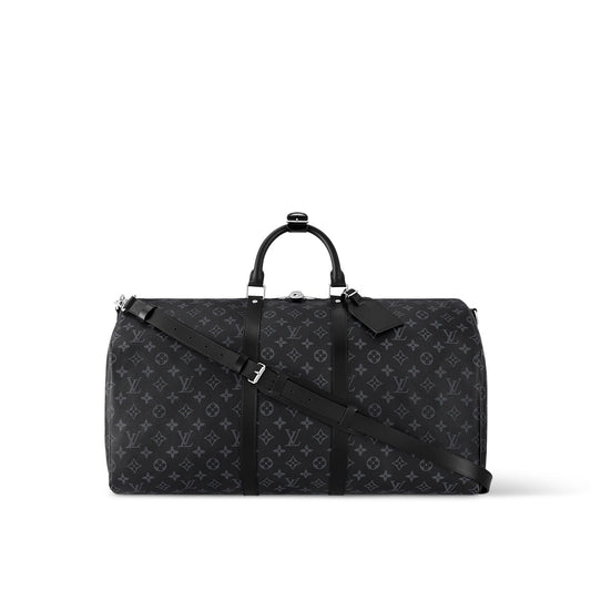 Louis Vuitton Keepall Bandoulière 55 Monogram Eclipse