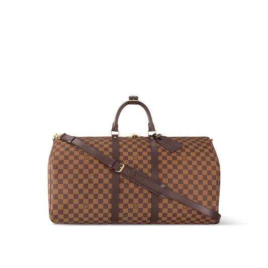 Louis Vuitton Keepall Bandoulière 55 Damier Ebene Canvas