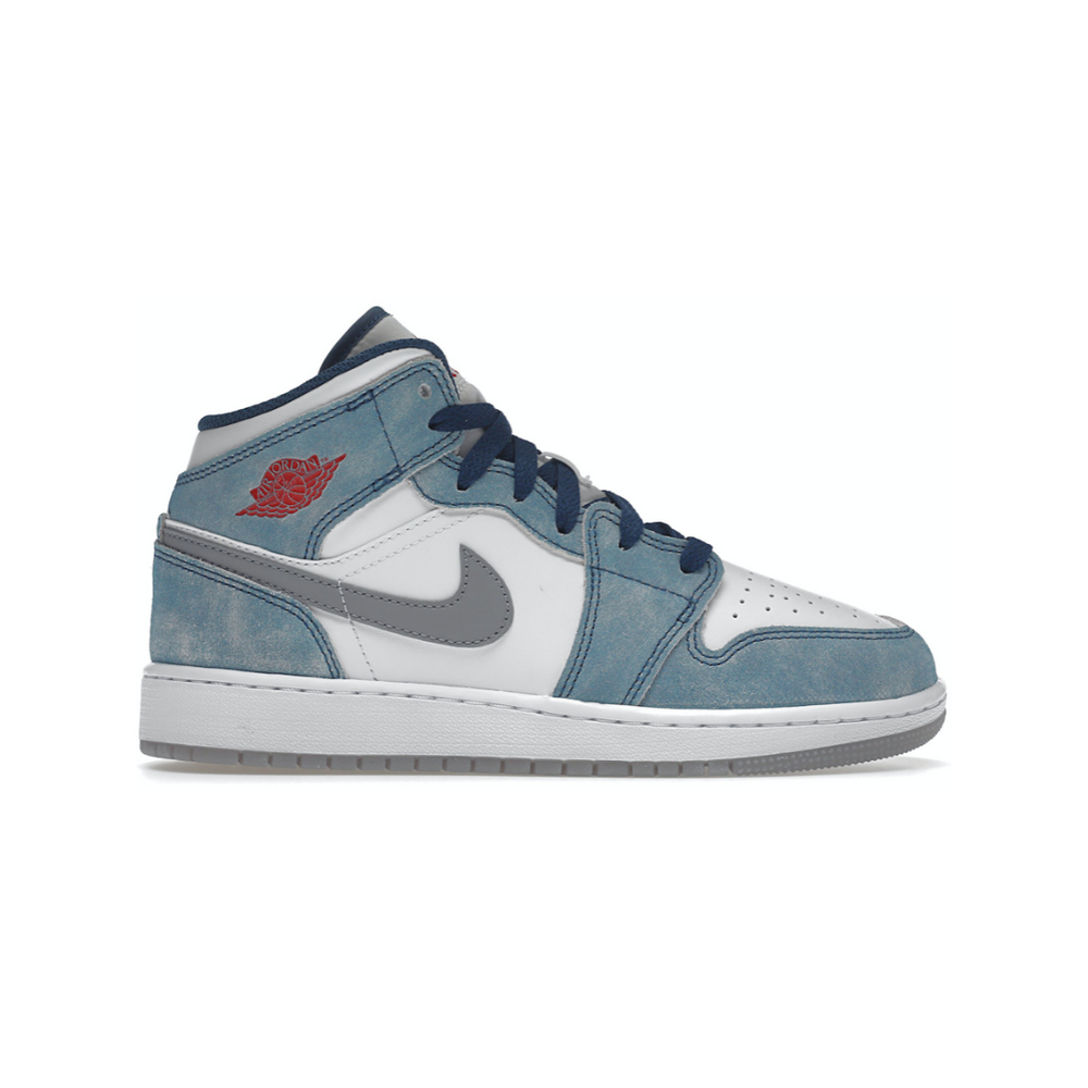 Jordan 1 Mid 'FRENCH BLUE' GS