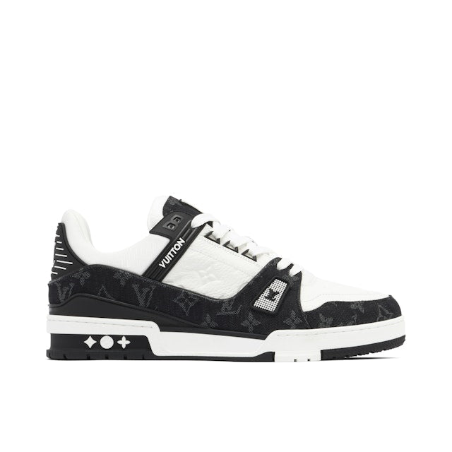 Louis Vuitton Trainer Monogram Denim Black