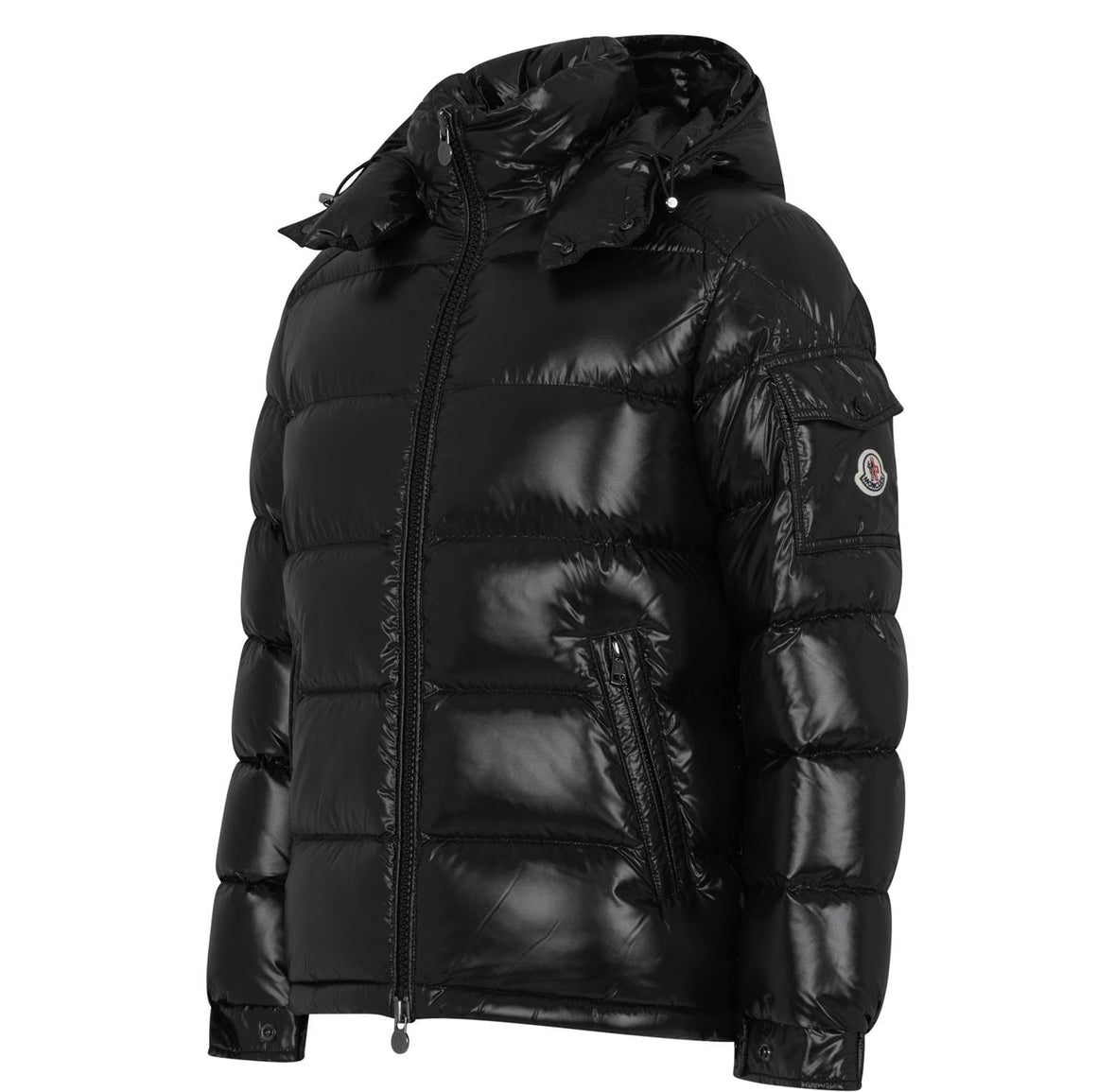 Moncler Maya Short Down Jacket Black